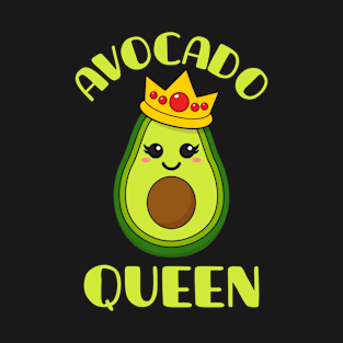 Avocado Tshirt - Avocado Queen T-Shirt