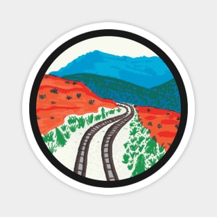 Southwest Chief Railroad Track Magnet