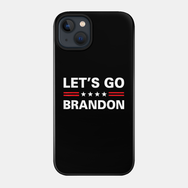 Let’s Go Brandon Conservative US Flag Gift - Lets Go Brandon Conservative Us Flag - Phone Case