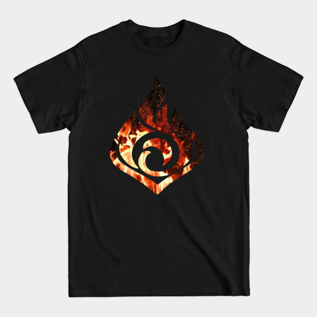 Disover Pyro Element Genshin Impact - Genshin Impact - T-Shirt