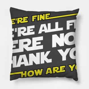 How are you? Pillow