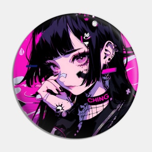 Pure Chaos Anime Girl Pin