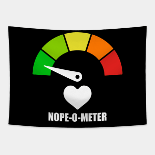 Meter Series - NOPE-O-METER 2 - NOPE ICONS - Gauge Level 1 - Lovely - 1B Tapestry