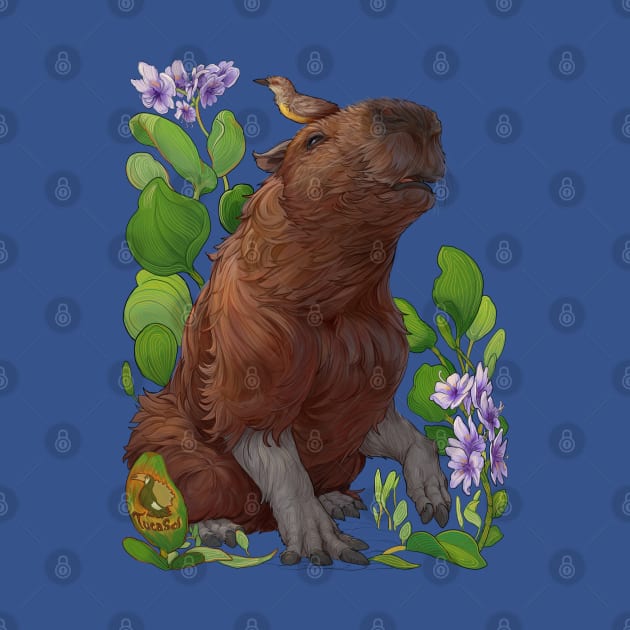 Capybara by Cindy Avelino