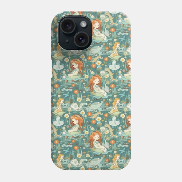 Little Mermaid Andersen Phone Case by Remotextiles