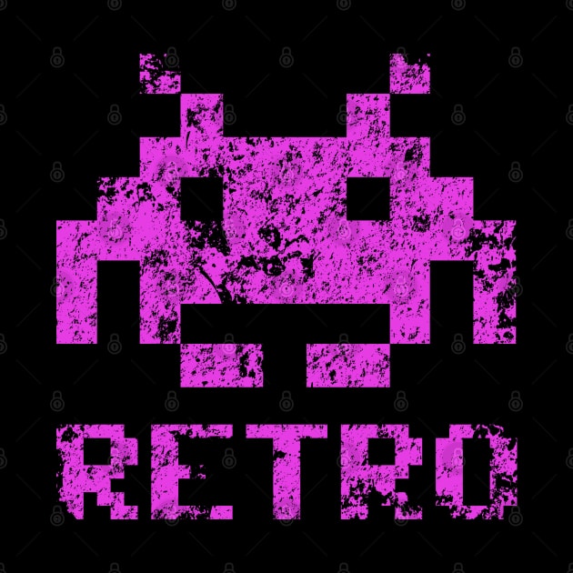 Retro Invader by Nerd_art