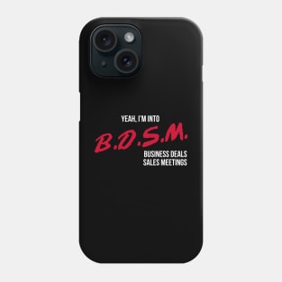 Business Deals Sales Meetings Phone Case