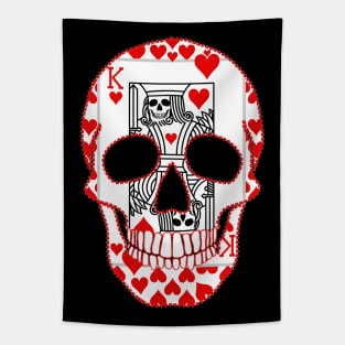 King Skull Tapestry