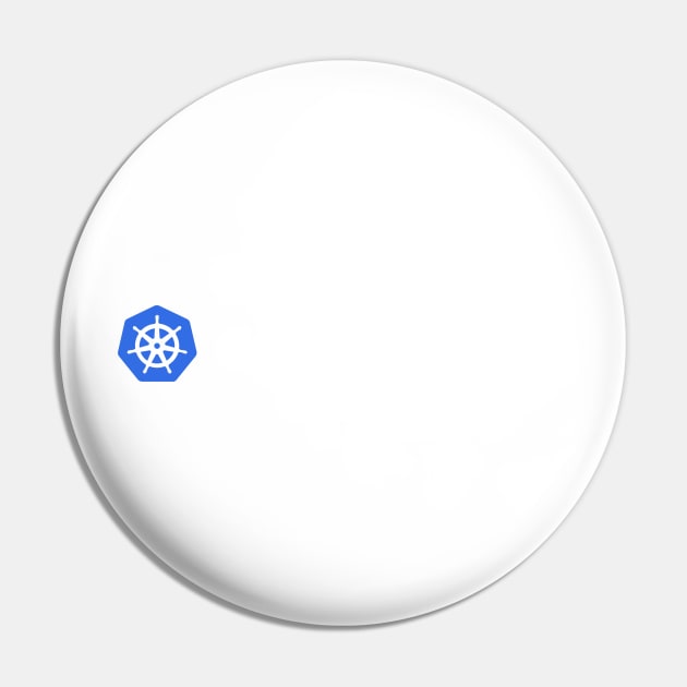 Kubernetes Logo Pin by hipstuff