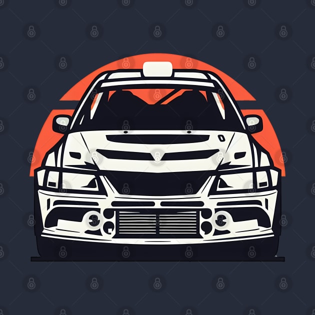 Mitsubishi Lancer Evo Rally Car by TaevasDesign