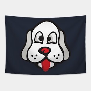 Cute Dog Head Tapestry