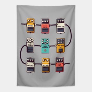 Electric Guitar Pedals for Guitarists Tapestry