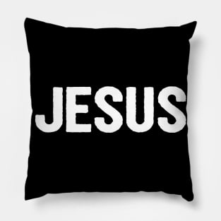 Jesus  Name Religious Christian Pillow