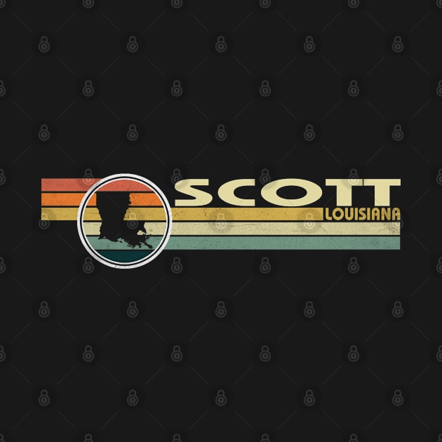 Scott Louisiana vintage 1980s style by LuLiLa Store