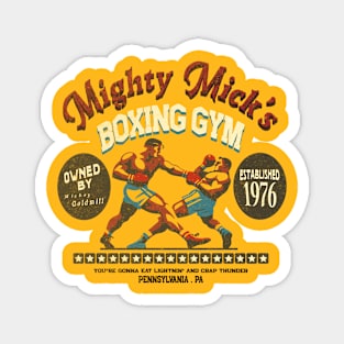 Mighty Mick's Gym Magnet