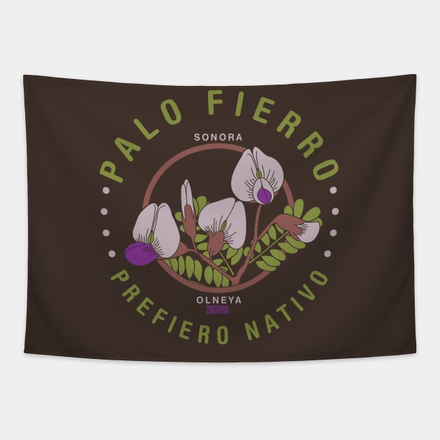 Prefiero Nativo: Palo Fierro Tapestry by ProcyonidaeCreative