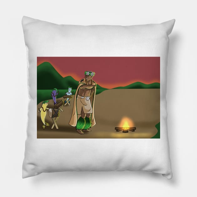 Tinirau - Cook Islands Hero Pillow by Reading Warrior 