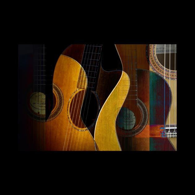 Abstract Guitars by JimDeFazioPhotography