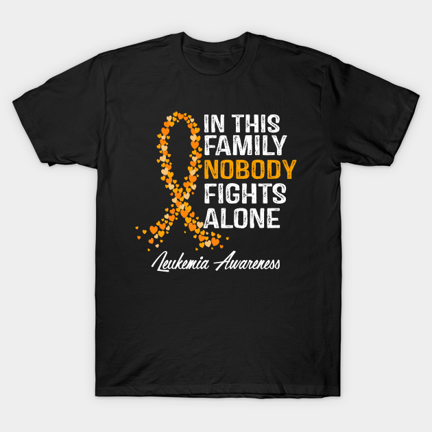 Discover Leukemia Awareness Family Support - Leukemia Awareness - T-Shirt