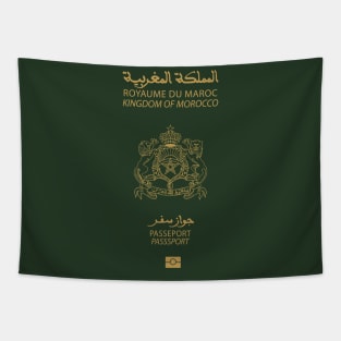 Passport morocco Tapestry