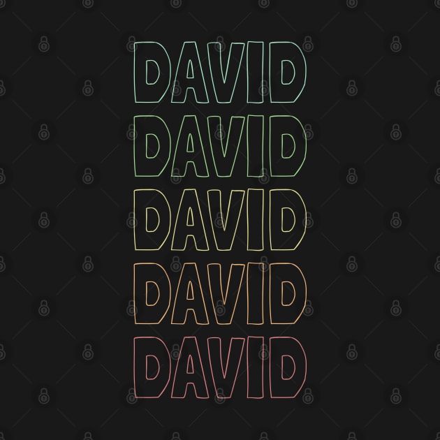 David Name Pattern by Insert Name Here