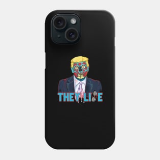 They Lie Trump Cartoon Zombie Phone Case