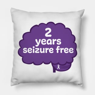 2 Years Seizure Free Pillow