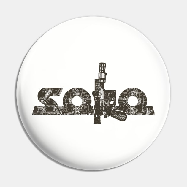 Solo Pin by hamiltonarts