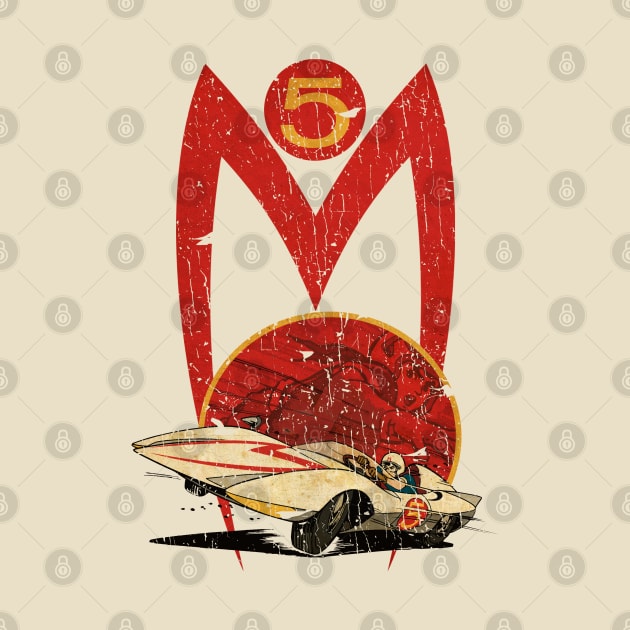 VINTAGE SPEED RACER RACING by manganpizza