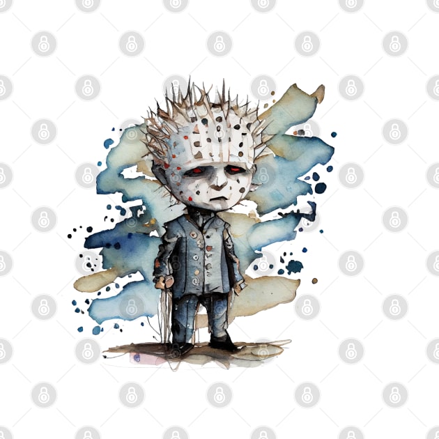 Cute Horror Icon Pinhead by artsyindc