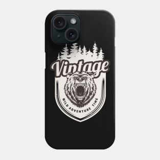 Vintage Bear Adventure Phone Case