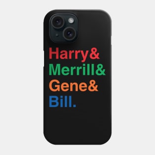 Classic Philly Broadcasters List (variant) Phone Case