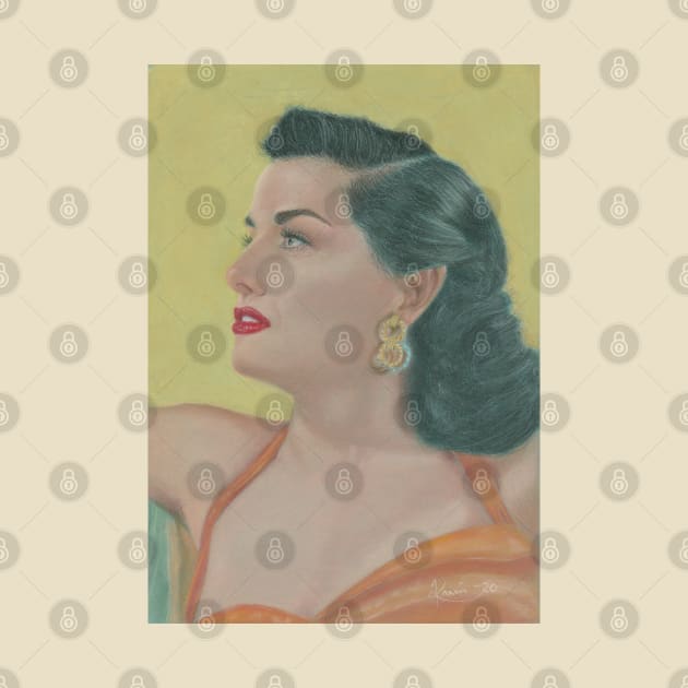 Jane Russell by jkarenart