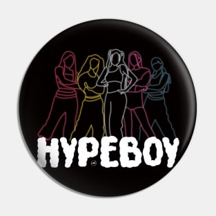 LED style design of the NEW JEANS group in the hypeboy era Pin