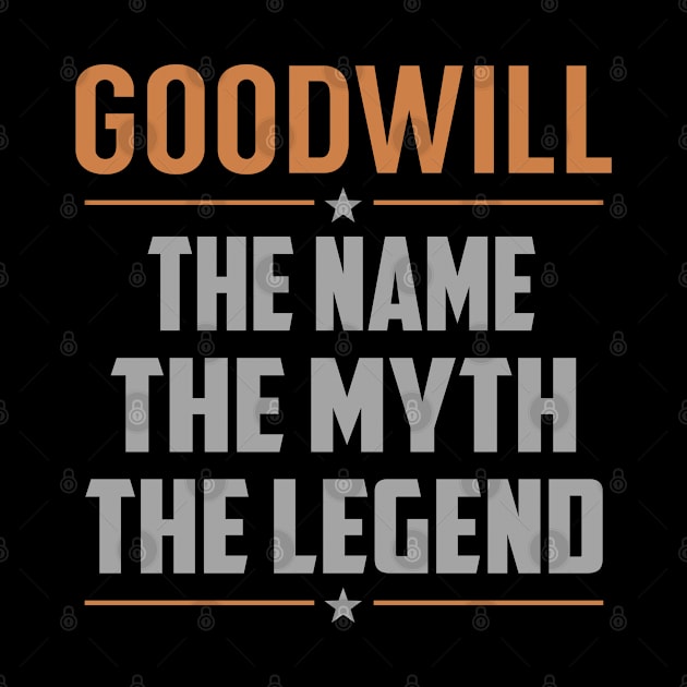 GOODWILL The Name The Myth The Legend by RenayRebollosoye
