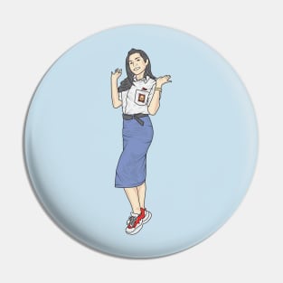 Schoolgirl Pin