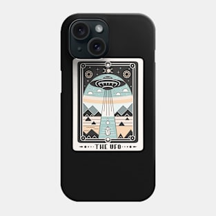 Funny Tarot Card Parody  The Ufo Ufo Lovers Phone Case