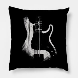 Bass Guitar Pillow