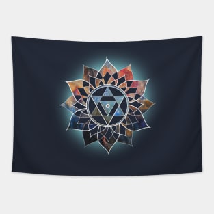 Blessed Heart Mandala Tapestry