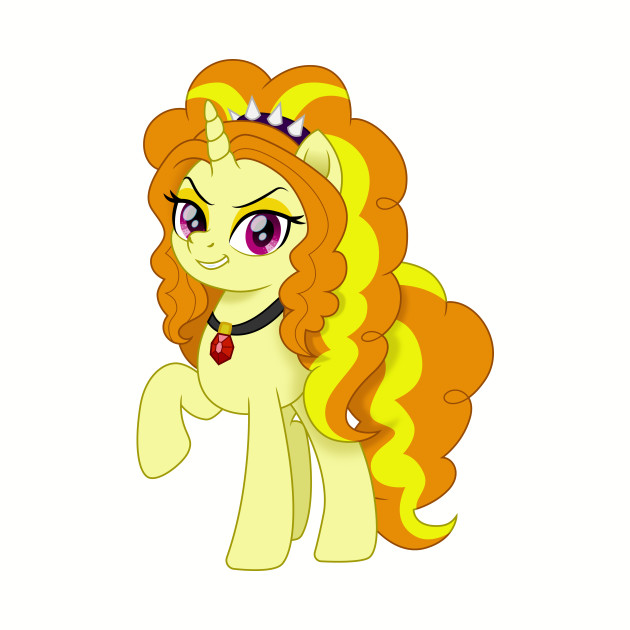 Adagio Dazzle Pony My Little Pony Baseball T Shirt Teepublic