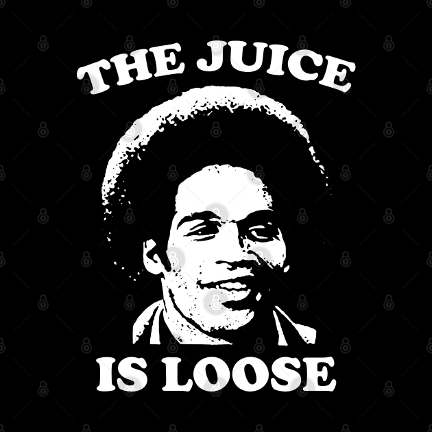 The Juice Is Loose - OJ Simpson by devilcat.art