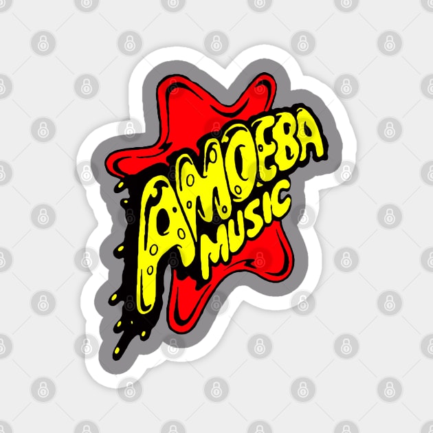 Vintage Amoeba Music Magnet by Gumilang