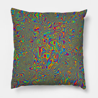 Rainbow Spill Pillow