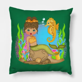 Mermaid dreams Pillow