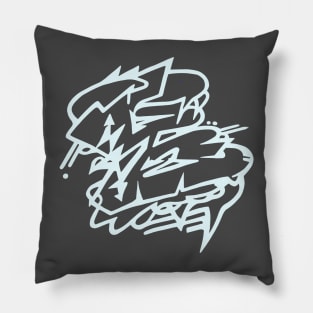 letter B (W) Pillow