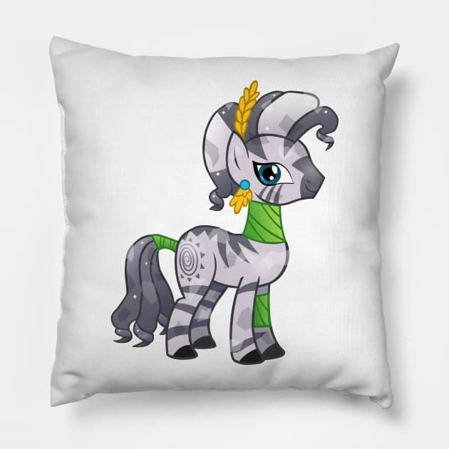 Crystal Zecora Pillow by CloudyGlow