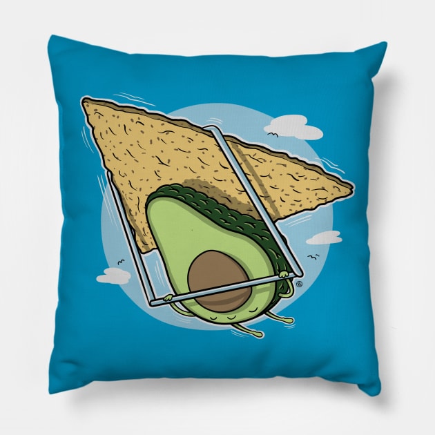 AVOCADO DELTA Pillow by FernandoSala