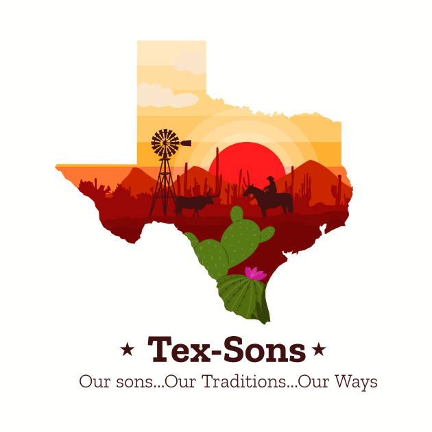 Texas T-shirt by Toni's Tee's