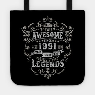 Vintage 1991 The Birth of Legends Being Totally Tote