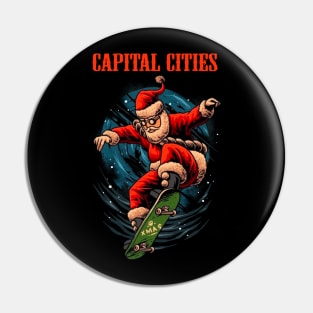 CAPITAL CITIES BAND XMAS Pin